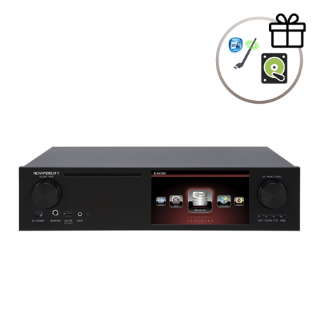 NOVAFIDELITY X35 AMPLIFICADOR STEREO/DAC/STREAMER/CD PLAYER