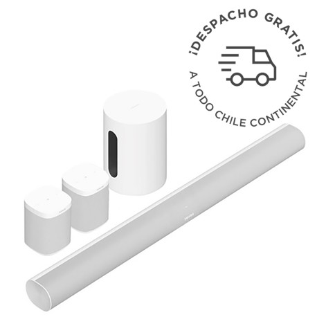 KIT SONOS ATMOS MINI WHITE