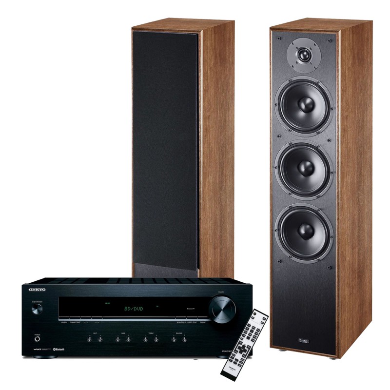 KIT STEREO HIFI ONKYO TX-8220 - MAGNAT MONITOR S70 Walnut