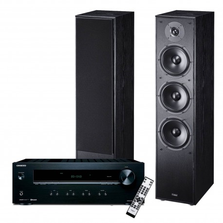 KIT STEREO HIFI ONKYO TX-8220 - Monitor S70 black