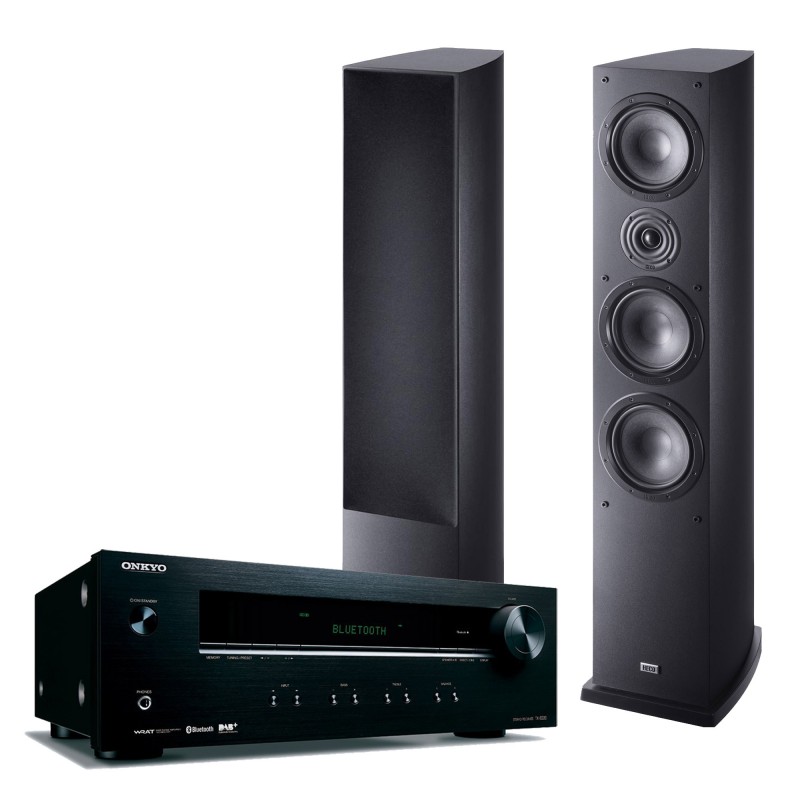 KIT STEREO ONKYO TX-8220 Y HECO VICTA ELITE 702