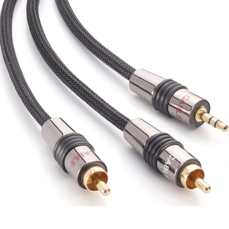 EAGLE-CABLE CABLE MINI-PLUG A RCA STEREO